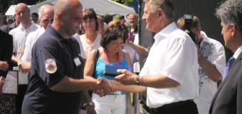 Magas rangú kitüntetés a polgárőrség vezetőjének